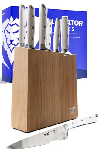 8 Pc Knife Block Set (8-Pc / White)