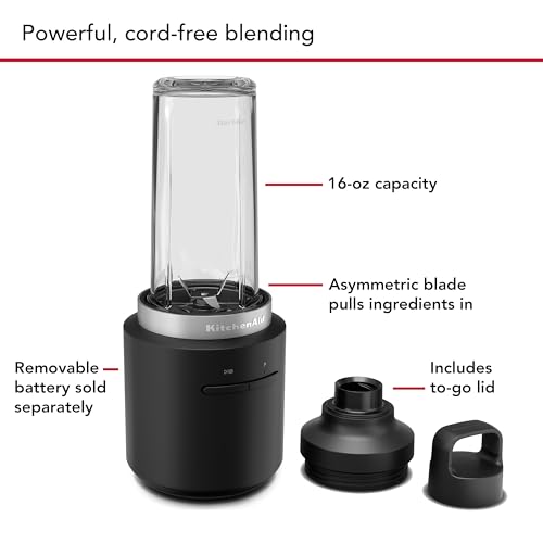 Go Cordless Personal Blender (Black Matte)