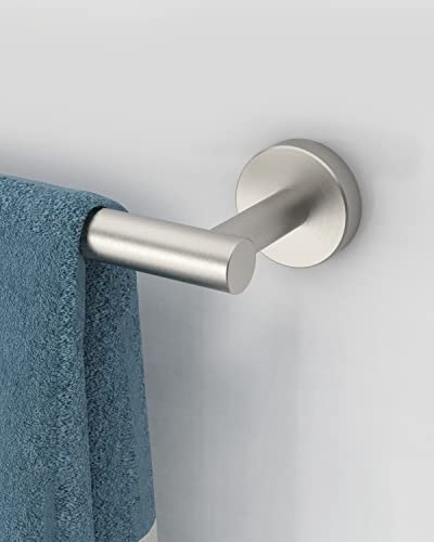 24 Inch Brushed Towel Bar Towel Rack for Bathroom Kitchen Hand Towel Holder Dish Cloths Hanger SUS304 Stainless Steel RUSTPROOF Wall Mount (Brushed Grey / 24 inch(Center to Center))