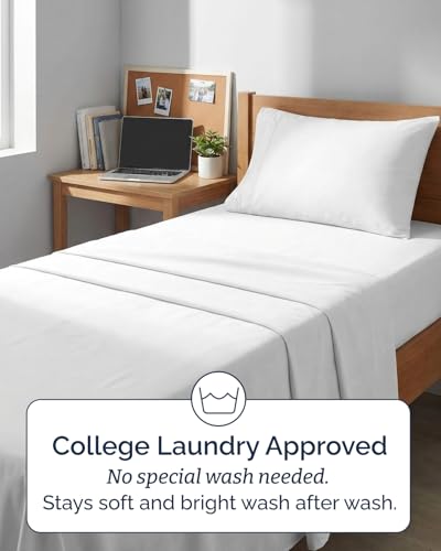 Twin XL 3 Piece Sheet Set (01 - White / Twin XL)