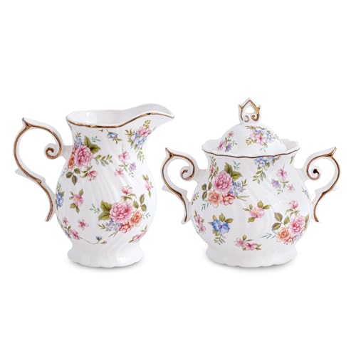Sugar and Creamer Set Ceramic