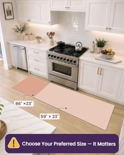 Kitchen Floor Mats Cushioned Anti Fatigue (2-turquoise / 59"l X 23"w X 0.4"th)