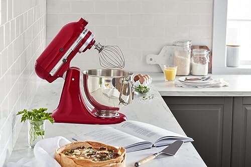 Artisan, 5-Qt Tilt Head Stand Mixer, KSM150PS, Empire Red (Empire Red)