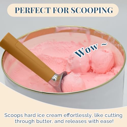 Heated Ice Cream Scoop Rechargeable (Olive Evergreen / 2 oz)