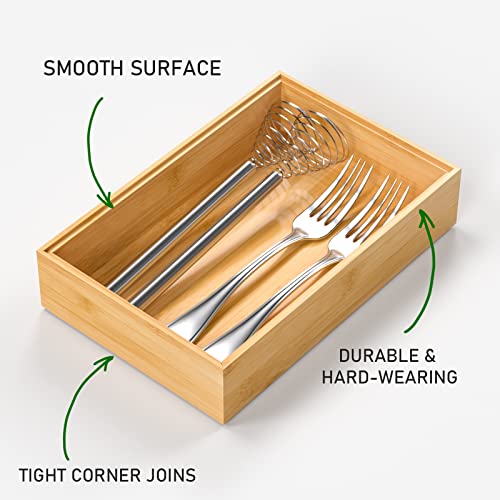 Silverware Tray for Drawer (9" x 6" x 2")