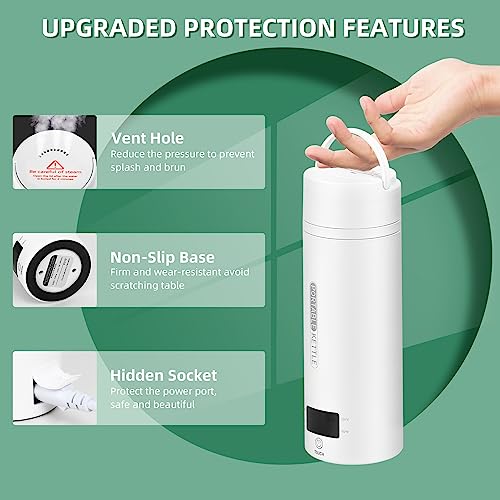 Portable Electric Kettle Travel (White)