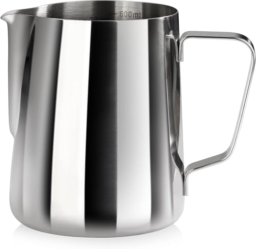 Stainless Steel Frothing Pitcher (20.3 Ounces)