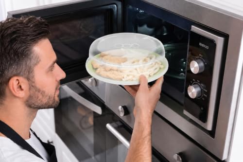 Microwave Splatter Cover Keeps Your Microwave Spotless During Food Heating (2.5x10x9)