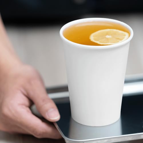 12 oz Paper Coffee Cup [1 (12 OZ / White)