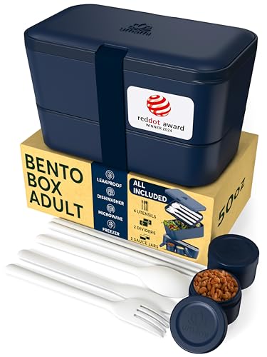 Bento Box Adult (L - 50 oz / Midnight Blue)