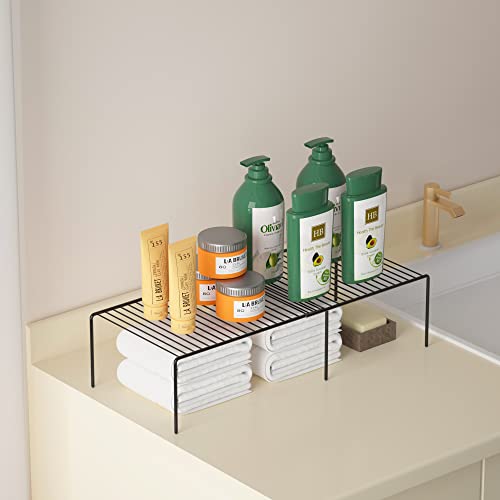 Expandable Metal Rustproof Kitchen Counter Shelf Rack (6 Count)