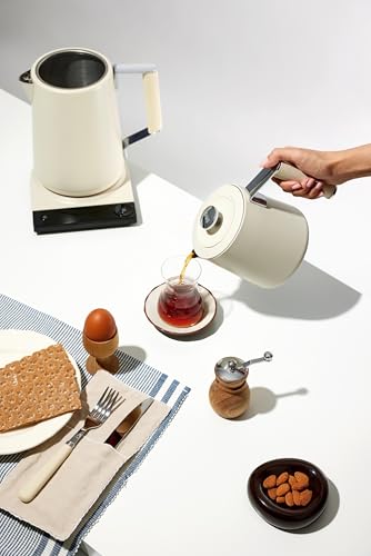 Turkish Tea Maker Machine Pro (Pearl White)