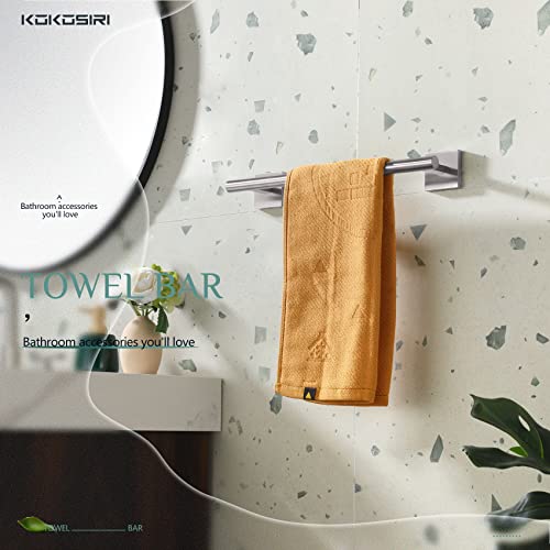 Towel Holder 12 Inch Bathroom Hand Towel Bar for Bath Kitchen Toilet Brushed Nickel Stainless Steel B4005BR (Brushed Nickel / 12-Inch)