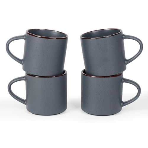 Coffee Mugs Set of 4 (Charcoal / 4pcs)