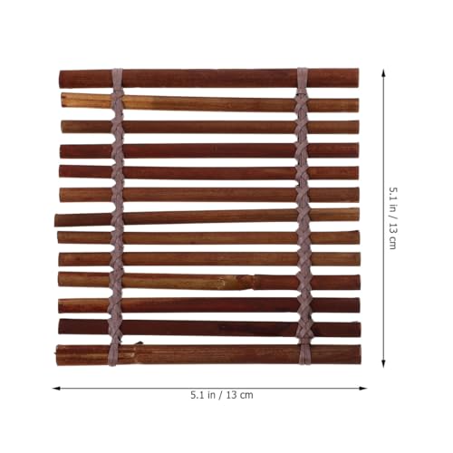 Bamboo Sashimi Plate Decor Japanese Sushi Ornament for Sashimi Serving Plate Natural Material Seafood Platter Prop for Home Restaurant Hotel Food Presentation