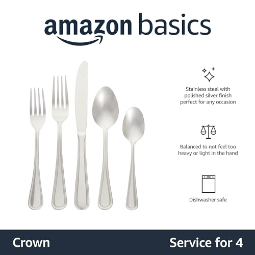 Silverware Set (20-Piece / Crown)