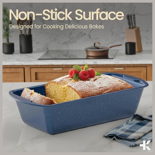 Nonstick Loaf Pan Set Pack of 2 (2 Count)