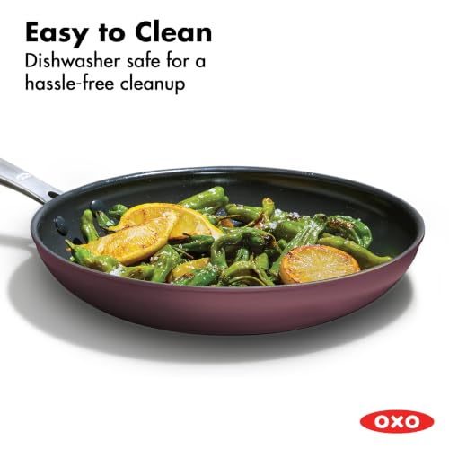 Enhanced 10” Frying Pan Skillet (10" Frying Pan Skillet / Dark Burgundy)