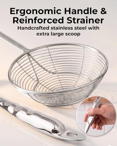 Stainless Steel Skimmer Strainer Ladle (Skimmer Strainer)