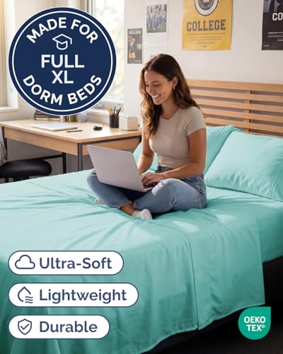 Full XL Sheets (22 - Spa Blue / Full XL)