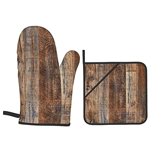 Oven Mitts and Pot Holders Sets of 4 (Pot Holders-1393)