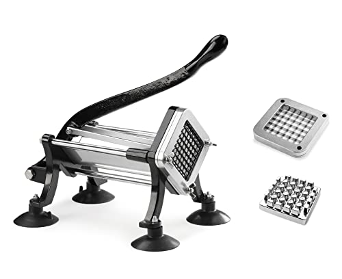 43204 Commercial Grade French Fry Cutter with Suction Feet