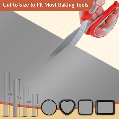 Silicone Baking Mat Roll (Gray / 72"L x 20"W)