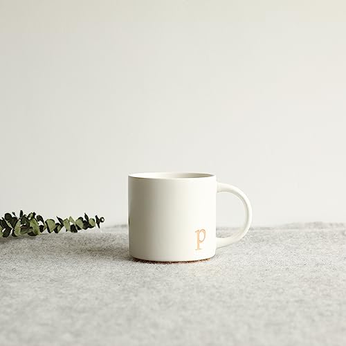 Ceramic Coffee Mug (gold-p)