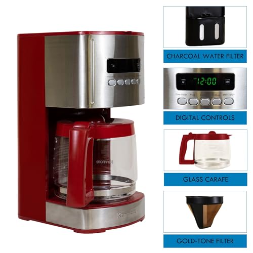 Kenmore Drip Coffee Maker (Red)