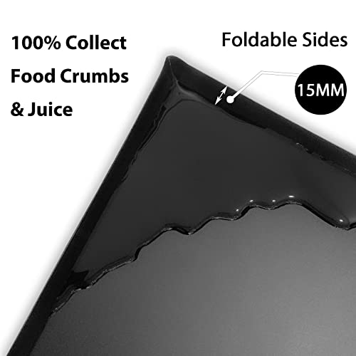 Flexible Plastic Cutting Boards Mats with Lip (Foldable - Multi Color - 3)