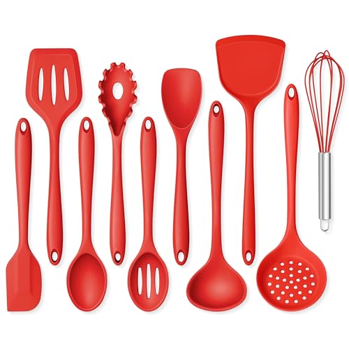 Cooking Utensils Set (Apple Red)