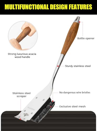 Bristle Free Steam Grill Brush (Complete Steam Grill Brush)