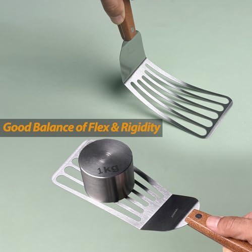Offset Fish Spatula Turner Set (11''+13'' Offset Spatula Set)