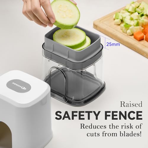 Multifunctional Vegetable Chopper White (Cube / White)