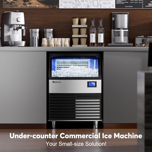 Commercial Ice Maker Machine 320LBS (320LBS/DAY / Stainless Steel)