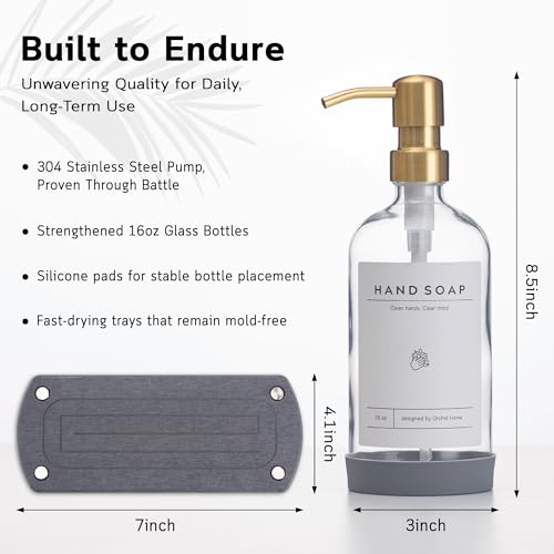 Luxury] Kitchen Soap Dispenser Set (2 Count)
