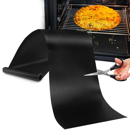 Oven Liner for Bottom of Oven (Black / 1 Roll - 16"x75")
