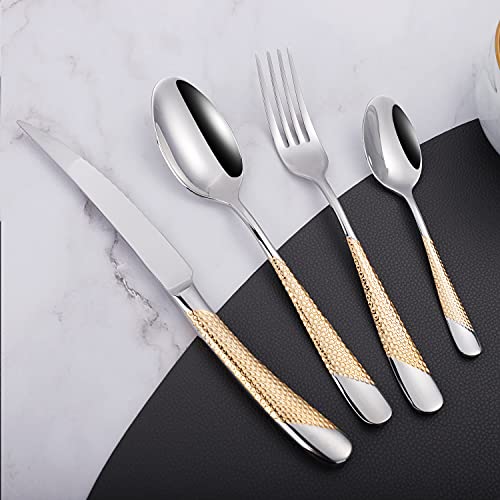 16 Piece Silverware Set (Silver)