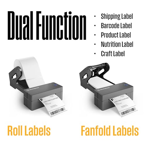 USB Shipping Label Printer for Mac & Windows (WHTP203v)