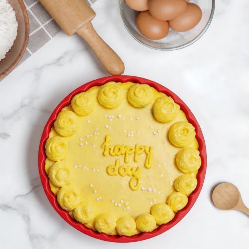 Silicone Springform Pan Protector for 7.5inch Pans (8 inch +2 packs)