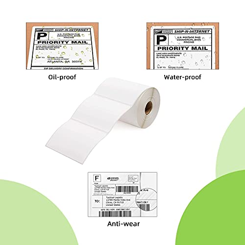 4" x 3" Direct Thermal Labels (4" x 3" / 12 Rolls)