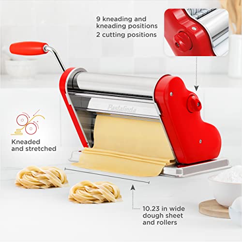 Classic 260 Pasta Maker Machine (Red)