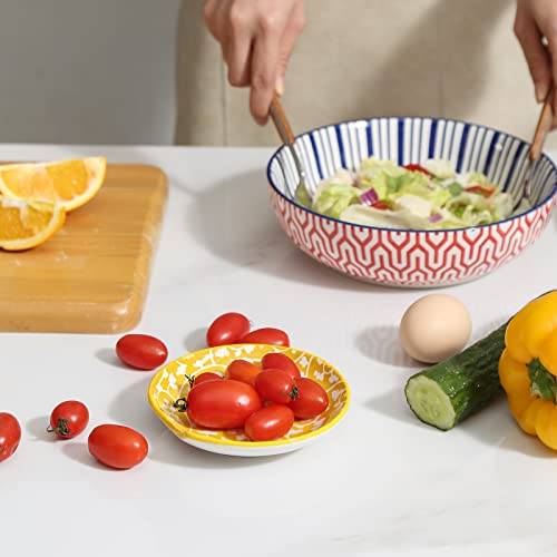4.6 Inch Ceramic Spoon Rest for Stove Top (Assorted Colors)