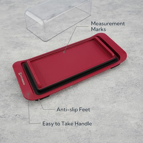 Airtight Butter Dish with Lid for Countertop and Fridge