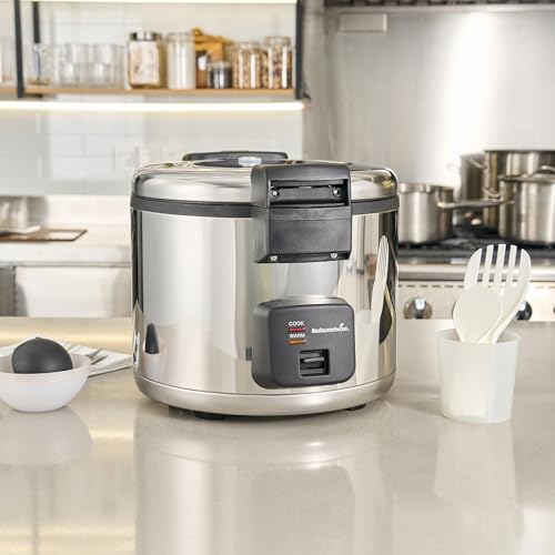 Cup (Cup Raw) Steel Electric Rice Cooker Warmer