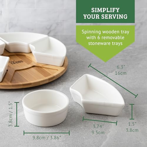 Ceramic Taco Lazy Susan