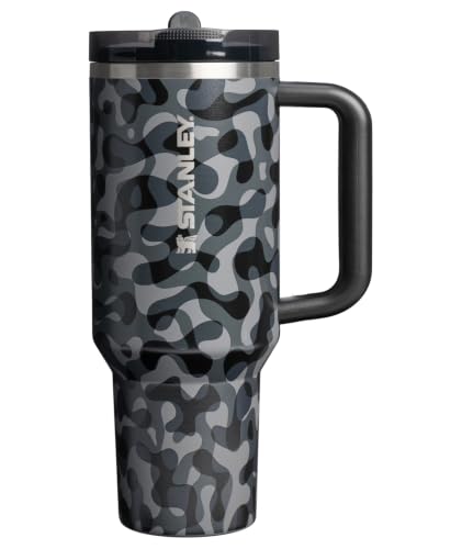 Quencher ProTour Flipstraw Tumbler (40 Ounces / Black Interfusion)