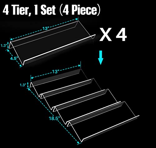 4 Pack Spice Drawer Organizer (Large-4Pcs)