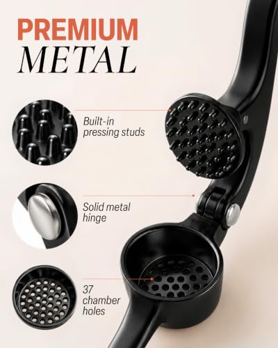 Premium Garlic Press Set