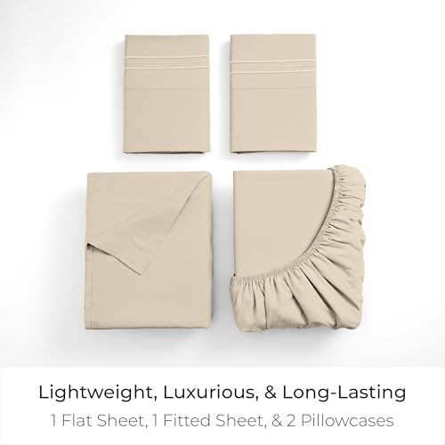 Iconic 4 Piece (1812 Beige / California King)